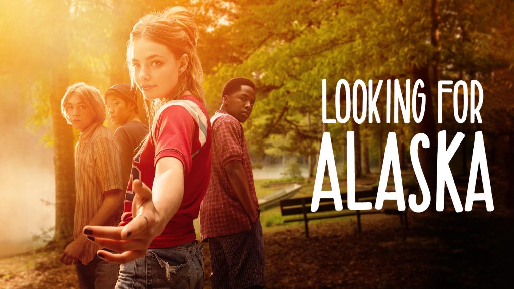 Title art for the TV series, Looking for Alaska, based on the book by John Green.